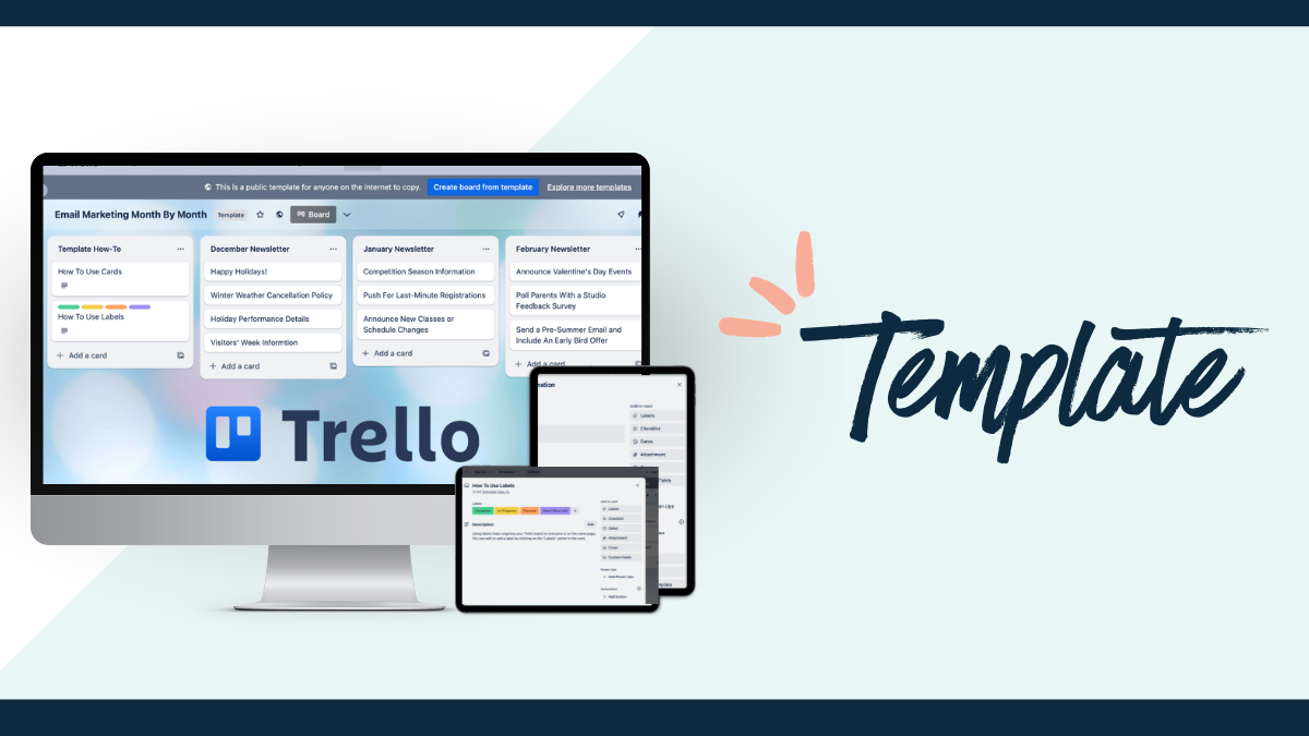 Marketing Planning Guide and Calendar Template