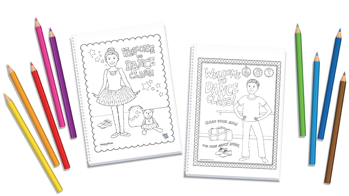 Coloring Pages Welcome to Dance Class Coloring Pages