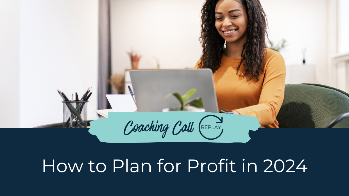 How to Plan for Profit in 2024