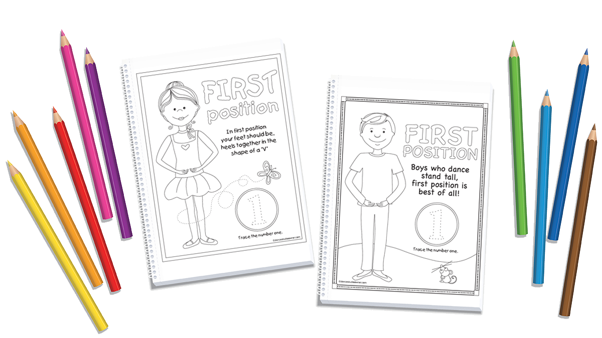 First Position Coloring Pages