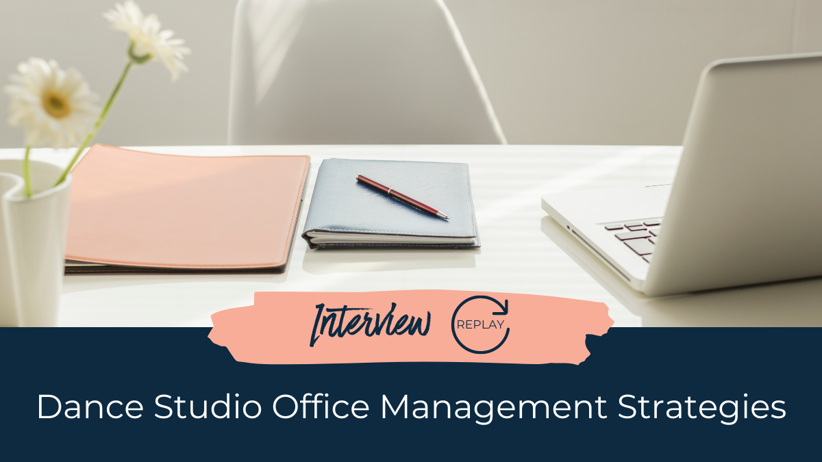 Dance studio office management strategies